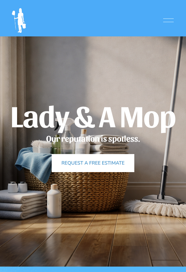 Screenshot of Lady & A Mop