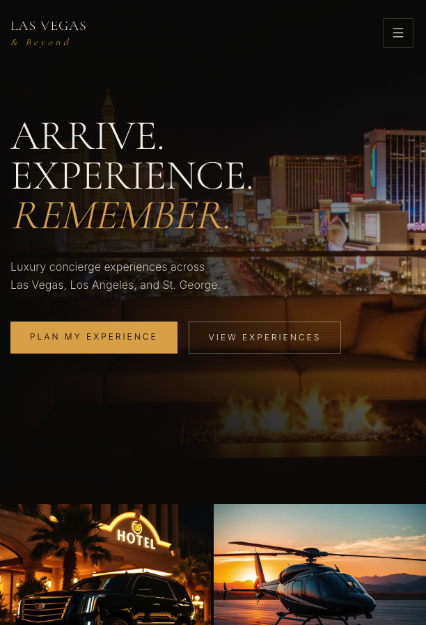Screenshot of Las Vegas & Beyond